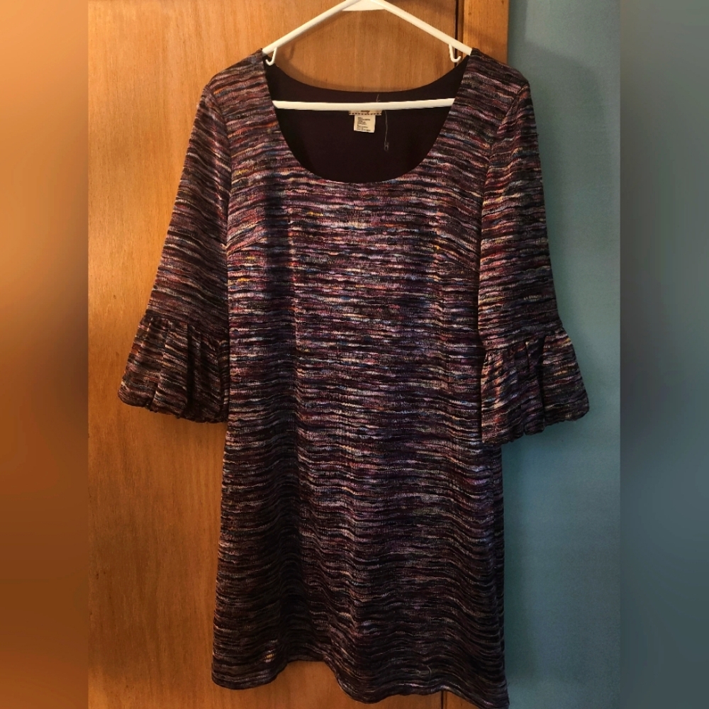 Mini multicolored dress